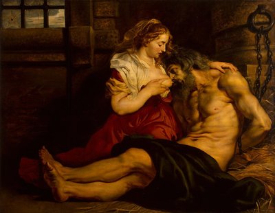 Roman Charity by Peter Paul Rubens